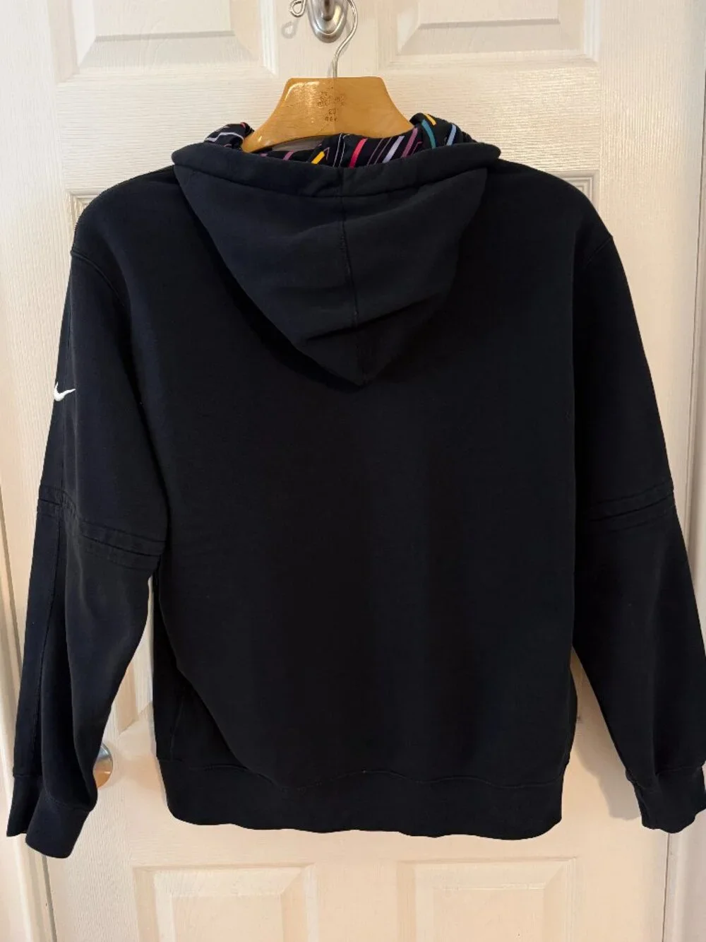 New England Patriots Crucial Catch Hoodie Intercept Cancer Nike Size Large